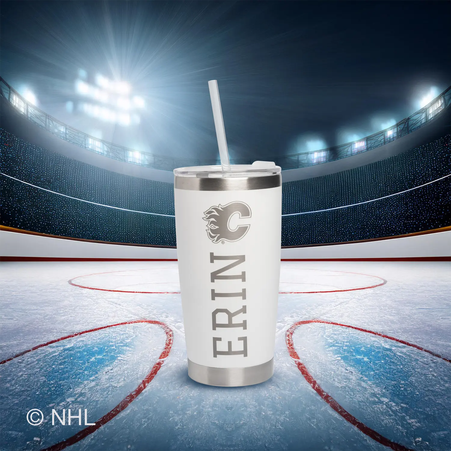 20oz. NHL Stainless Steel Tumbler - Image 16