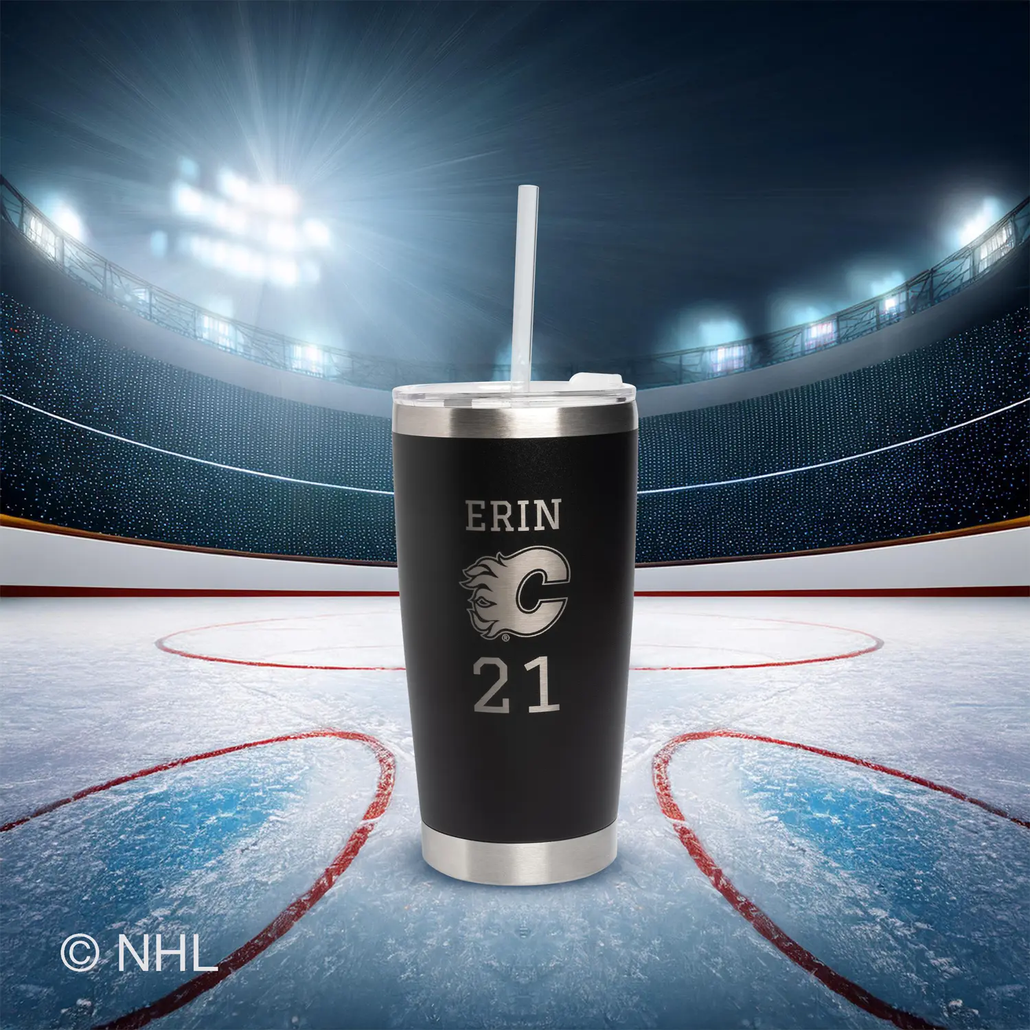 20oz. NHL Stainless Steel Tumbler - Image 24