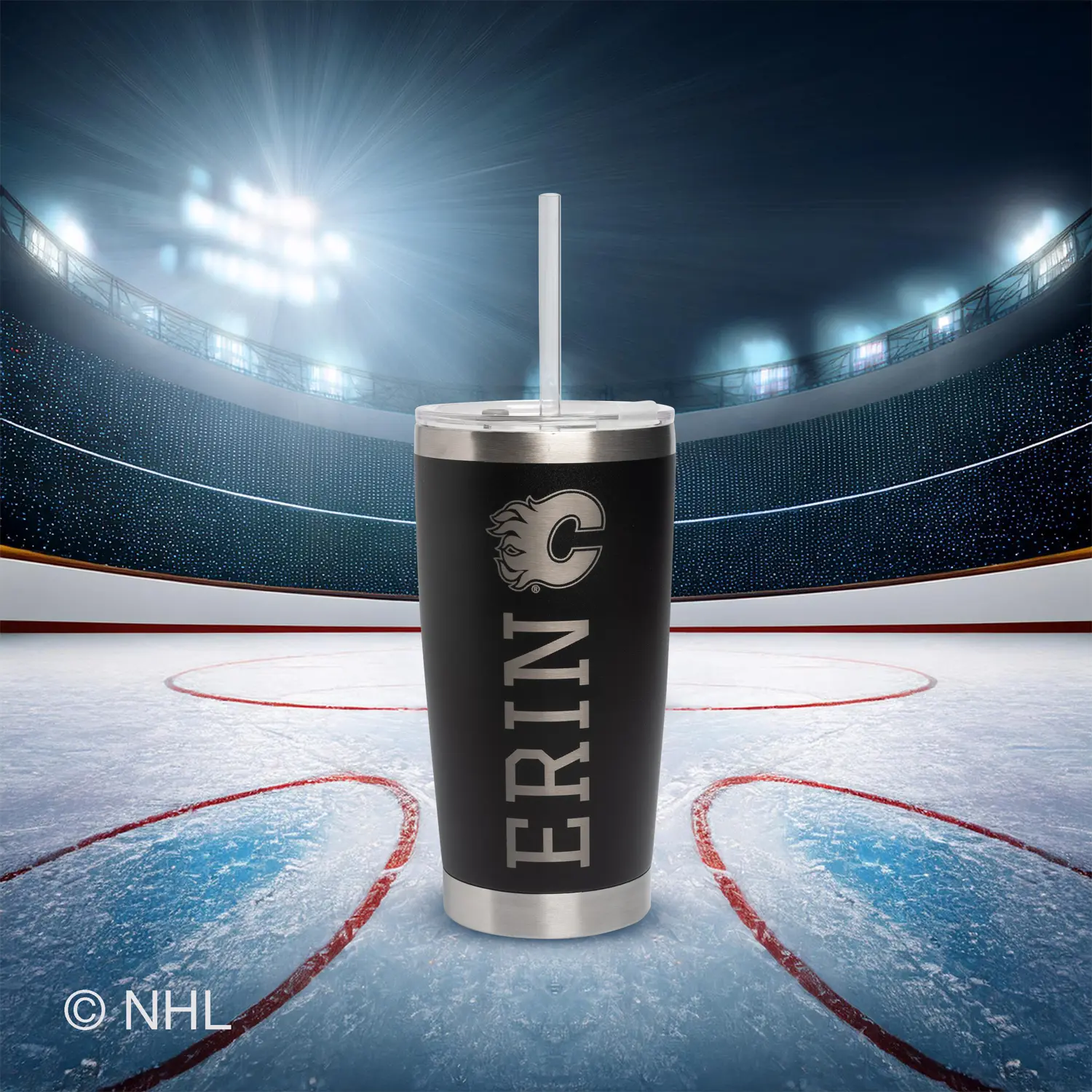 20oz. NHL Stainless Steel Tumbler - Image 8