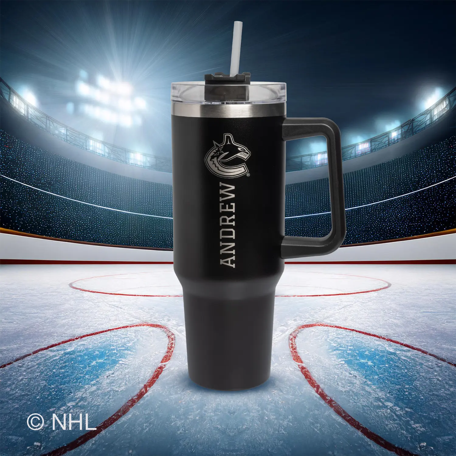 40oz. NHL Stainless Steel Tumbler - Image 11