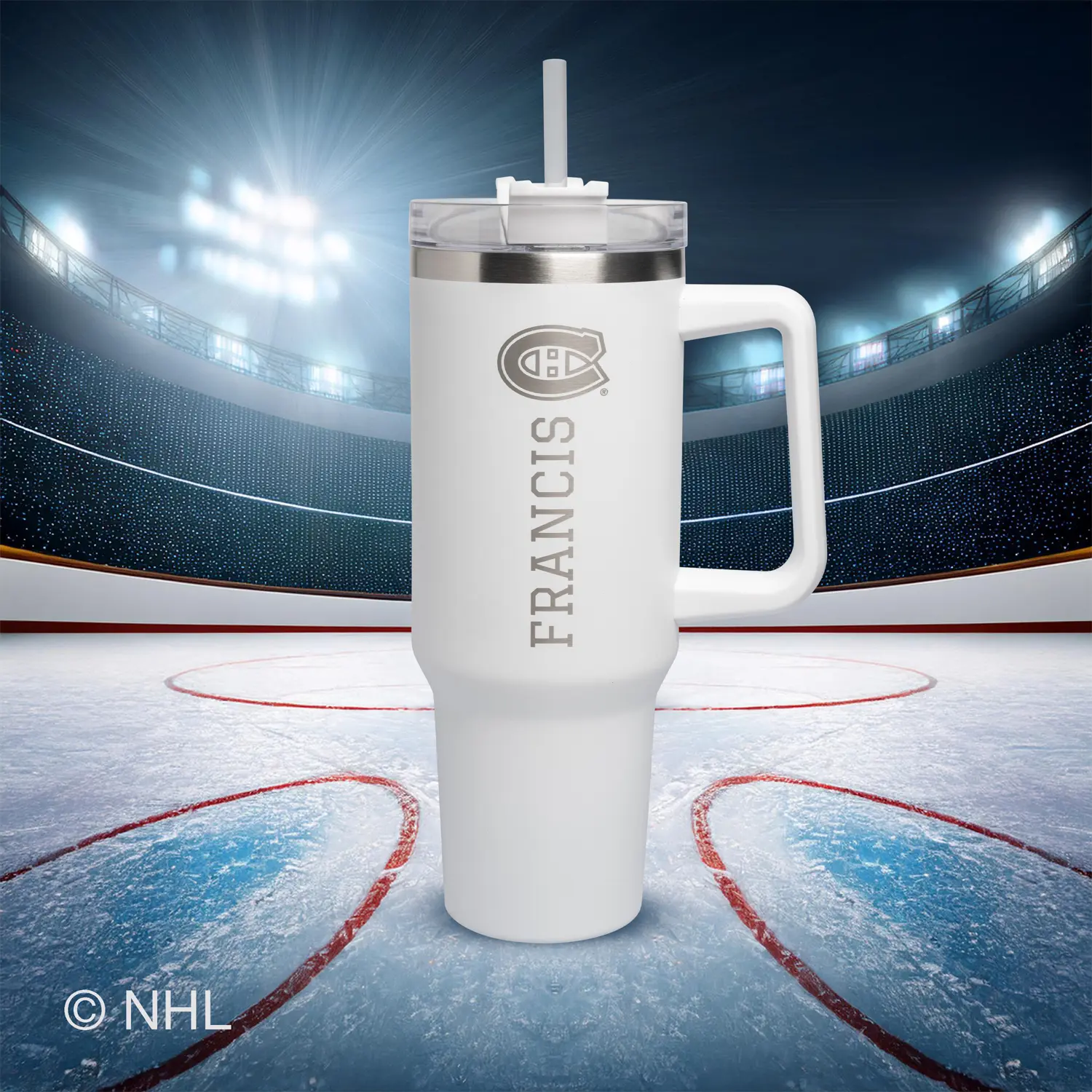 40oz. NHL Stainless Steel Tumbler - Image 17