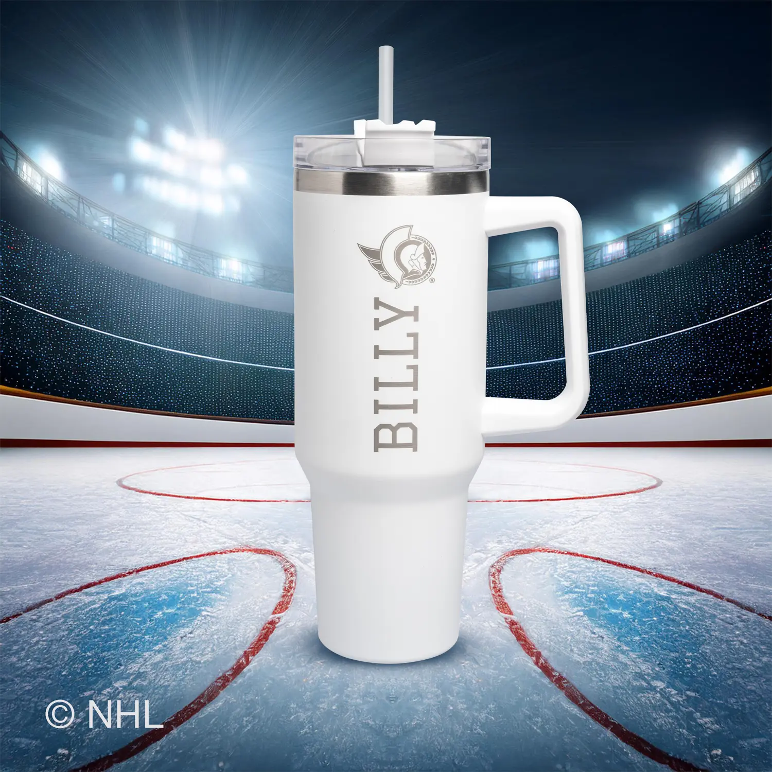 40oz. NHL Stainless Steel Tumbler - Image 18