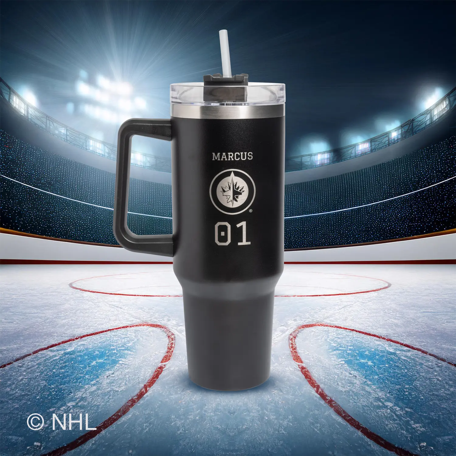40oz. NHL Stainless Steel Tumbler - Image 29