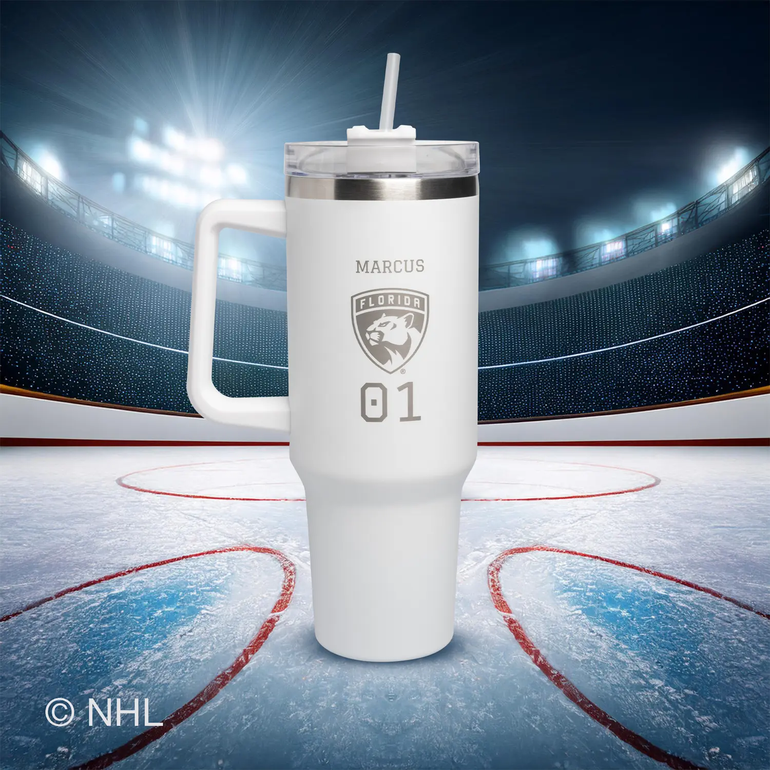 40oz. NHL Stainless Steel Tumbler - Image 32