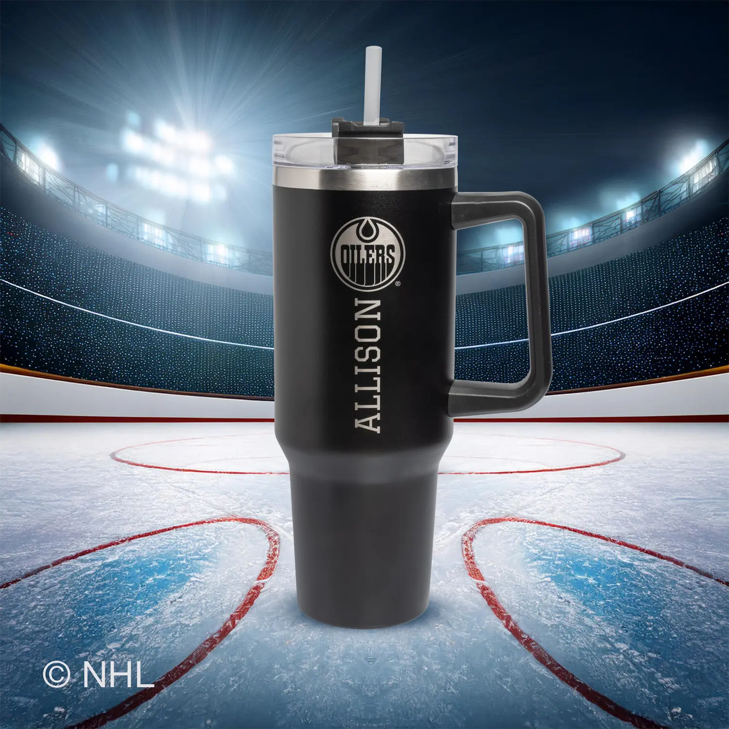 40oz. NHL Stainless Steel Tumbler - Image 6